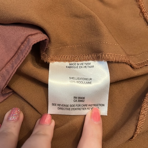 Like New: Brown Theory Mini Wrap Skirt Wool - Picture 4 of 7